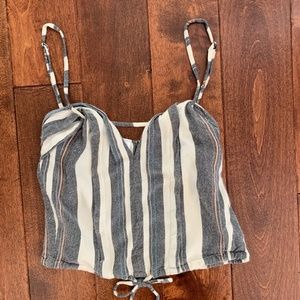 O'Neill striped strap blouse
